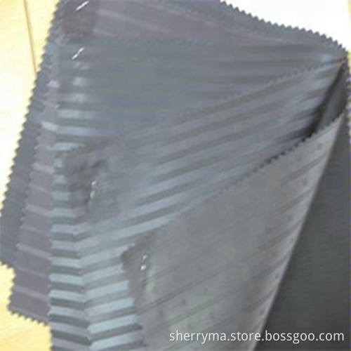 Cheap polyester taffeta jacquard lining fabric for handbag